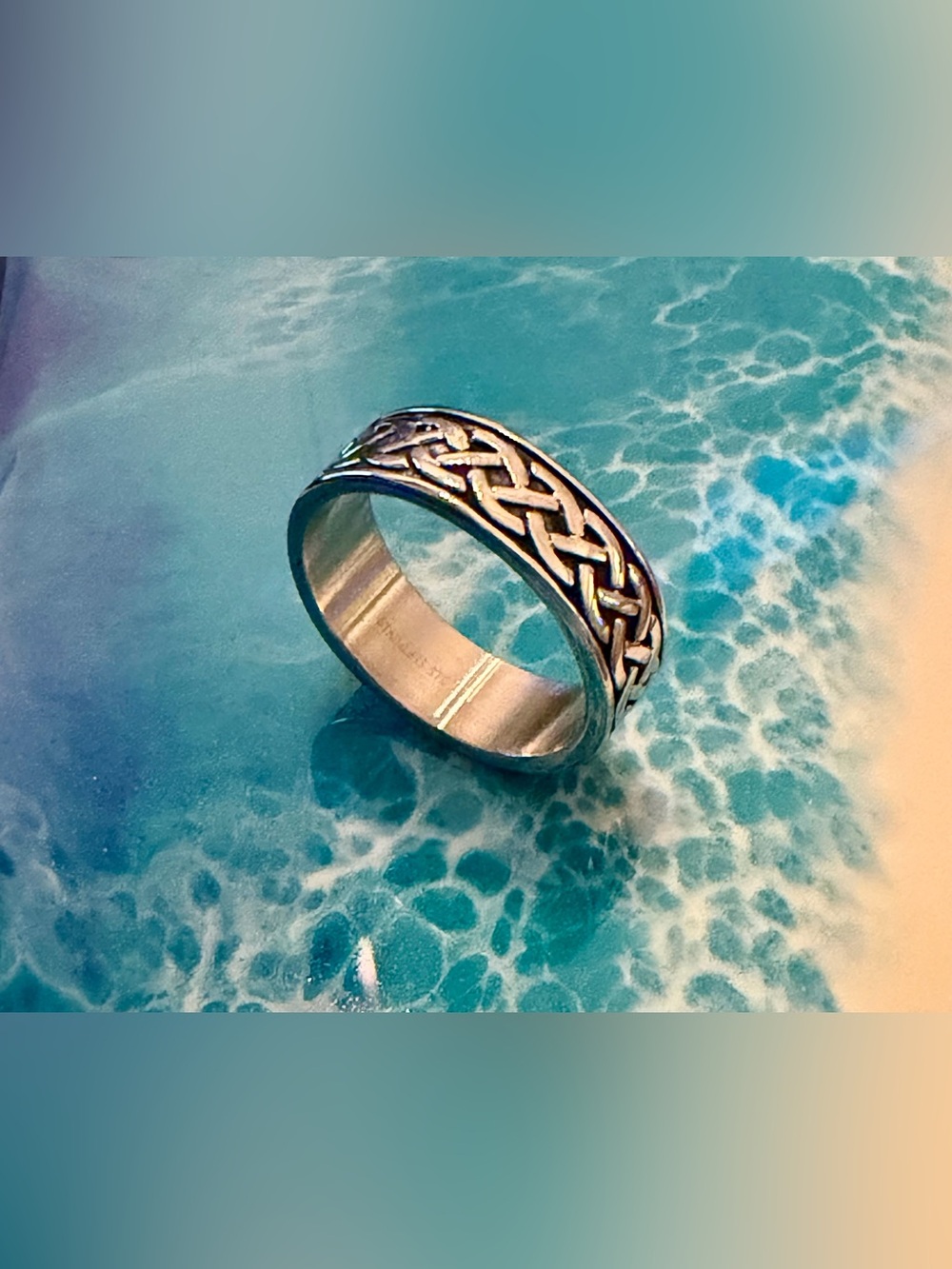 Celtic Knot Stainless Steel Ring
